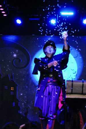 goochelaar halloween confettis